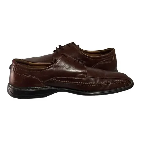 Josef Siebel Men's EU 44 Brown leather Oxford Shoes Size 10.5 Walking Casual - Picture 8 of 8